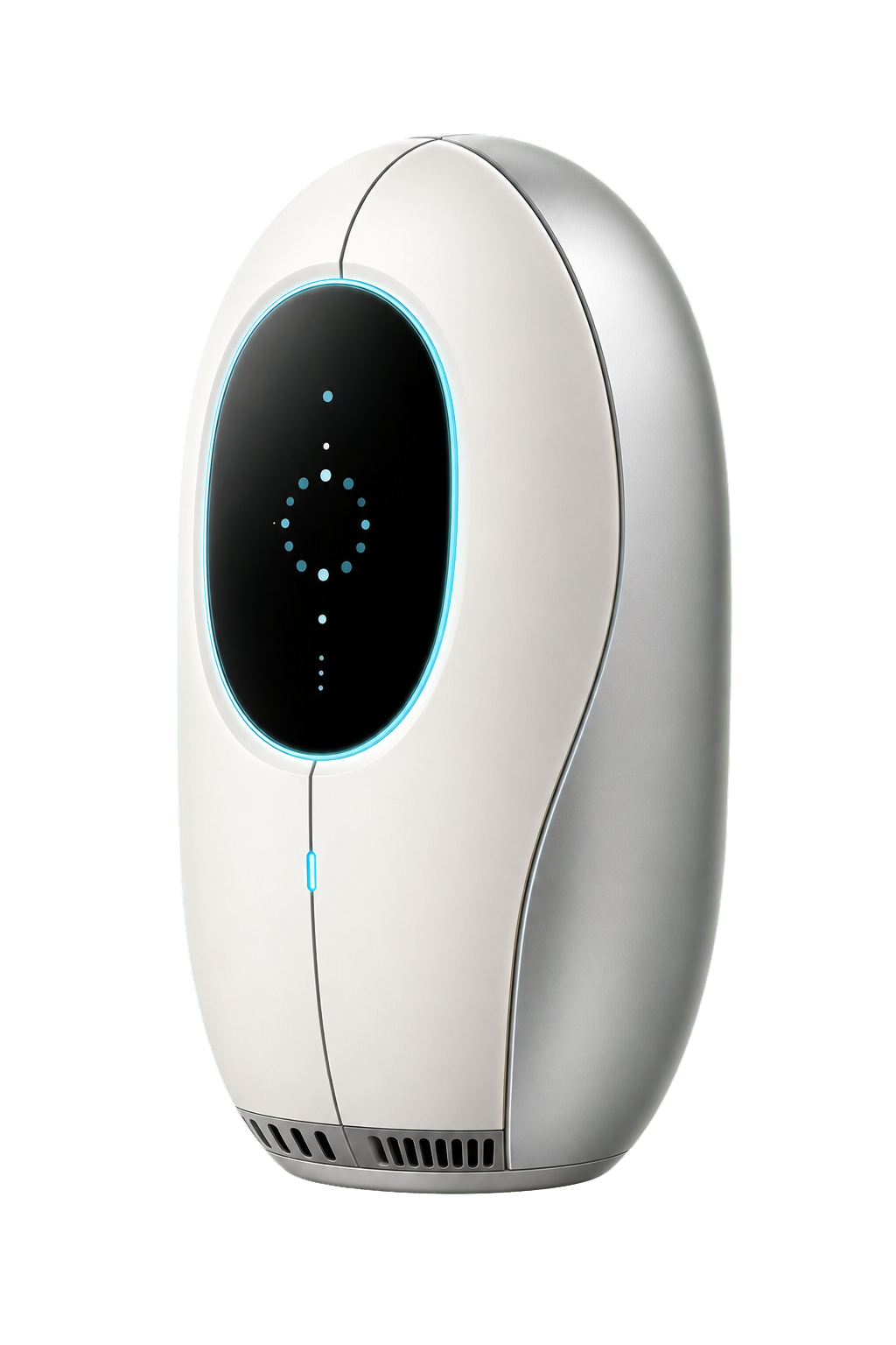 Concept rendering of a connected air-quality controller